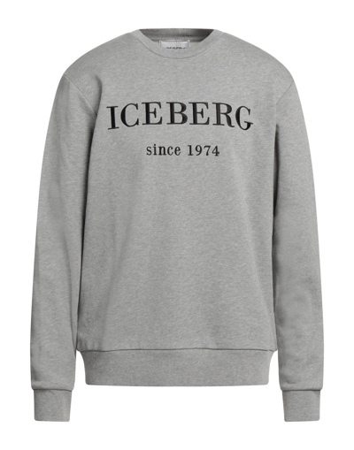 Iceberg Sweatshirts In Grey