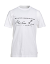 Martine Rose Man T-shirt White Size M Cotton