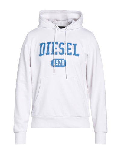 Diesel Sweatshirts In White
