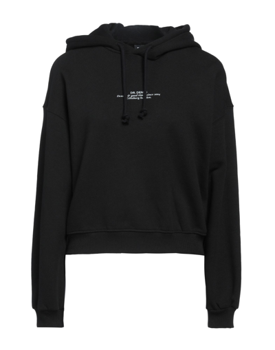 Dr.denim Dr. Denim Sweatshirts In Black