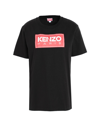 Kenzo Logo-print Cotton T-shirt In Black