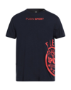 Plein Sport T-shirts In Dark Blue