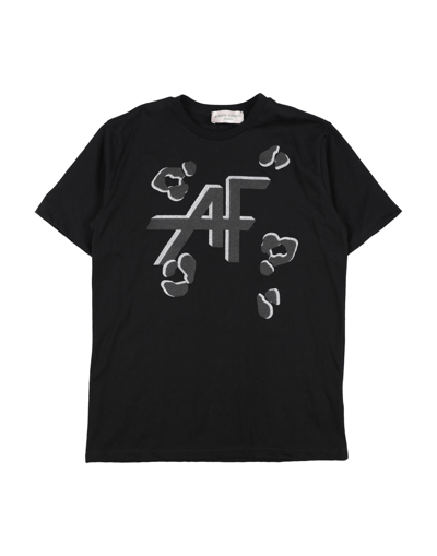 Alberta Ferretti Kids' T-shirts In Black