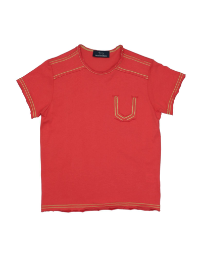 Harmont & Blaine Kids' T-shirts In Red