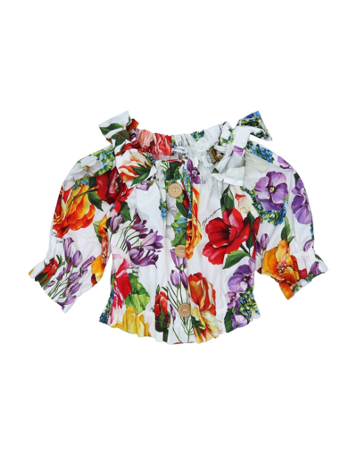 Dolce & Gabbana Kids' Blouses In White