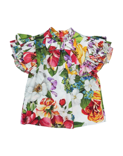 Dolce & Gabbana Kids' Blouses In White