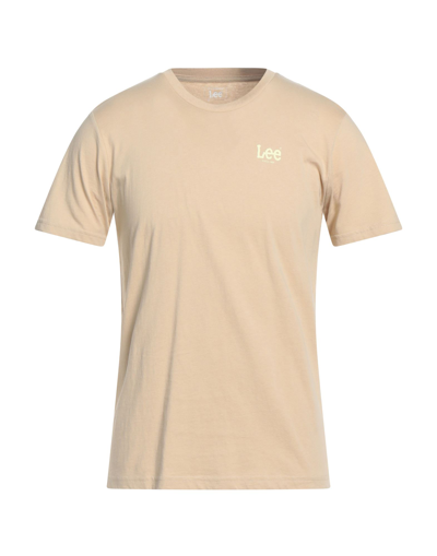 Lee T-shirts In Beige