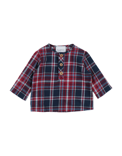 Le Petit Coco Kids' Shirts In Blue