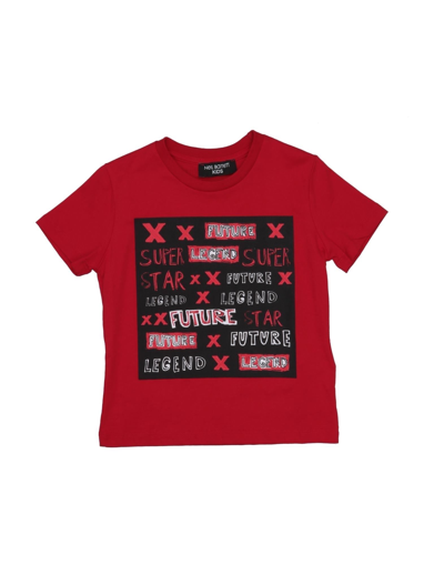 Neil Barrett Babies' T-shirts In Red