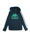 Kappa Kids' Sweatshirts In Deep Jade