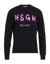 Msgm Sweatshirts In Black
