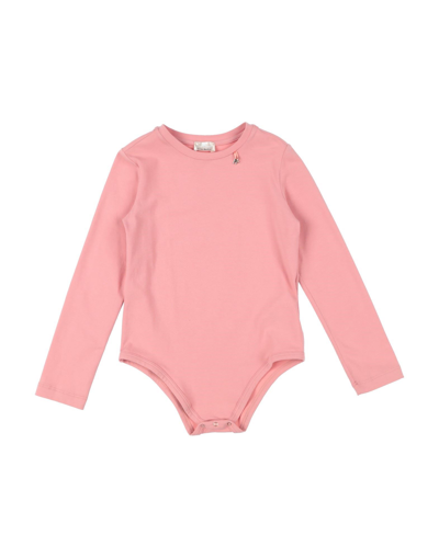 Elisabetta Franchi Kids' T-shirts In Pink