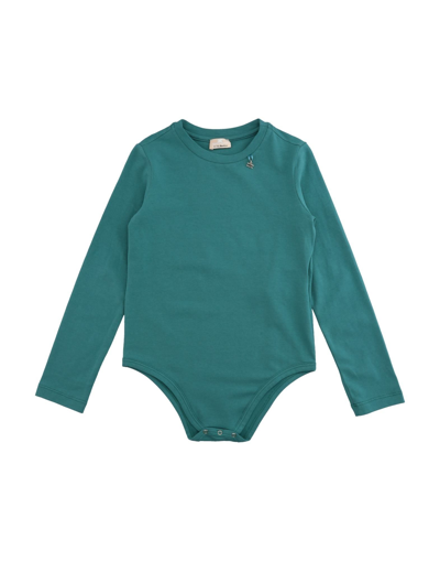 Elisabetta Franchi Kids' T-shirts In Green