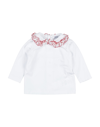Aletta Kids'  Newborn Girl T-shirt White Size 3 Cotton, Elastane