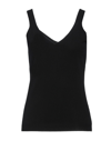 Rossopuro Tops In Black