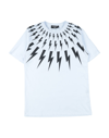 Neil Barrett Kids' T-shirts In White