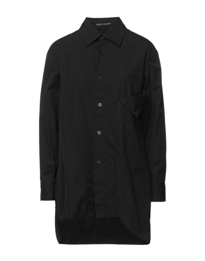 Yohji Yamamoto Pocket Cotton Shirt In Black
