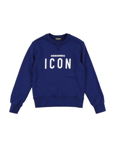 Dsquared2 Sweatshirts In Dark Blue