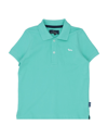Harmont & Blaine Kids' Polo Shirts In Green