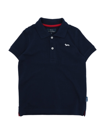 Harmont & Blaine Babies' Polo Shirts In Blue