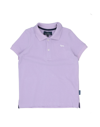 Harmont & Blaine Kids' Polo Shirts In Purple