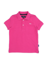 Harmont & Blaine Kids' Polo Shirts In Fuchsia