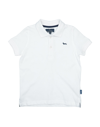 Harmont & Blaine Kids' Polo Shirts In White