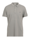 Brooksfield Polo Shirts In Grey