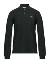 Lacoste Polo Shirts In Dark Green