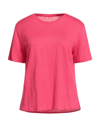 Majestic T-shirts In Fuchsia