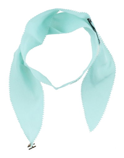 Elisabetta Franchi Scarves In Turquoise