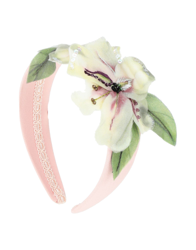 Dolce & Gabbana Kids' Hair Accessories In Pink