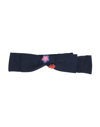 DOLCE & GABBANA DOLCE & GABBANA TODDLER GIRL TIES & BOW TIES MIDNIGHT BLUE SIZE 6 VISCOSE, COTTON