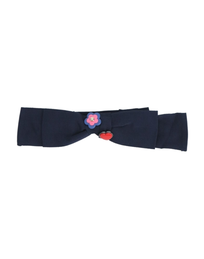 Dolce & Gabbana Kids'  Toddler Girl Ties & Bow Ties Midnight Blue Size 6 Viscose, Cotton
