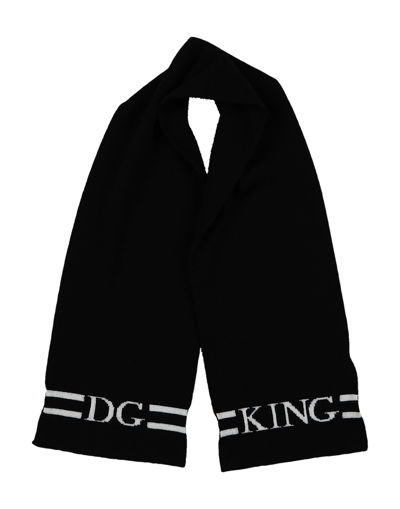 Dolce & Gabbana Kids' Scarves In Black