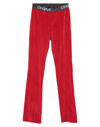 CINQRUE CINQRUE WOMAN PANTS RED SIZE M POLYESTER, ELASTANE