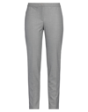 DIANA GALLESI DIANA GALLESI WOMAN PANTS LIGHT GREY SIZE 10 POLYESTER, VISCOSE, ELASTANE