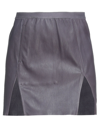 Rick Owens Mini Skirts In Purple