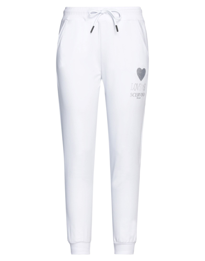 Scervino Cropped Pants In White