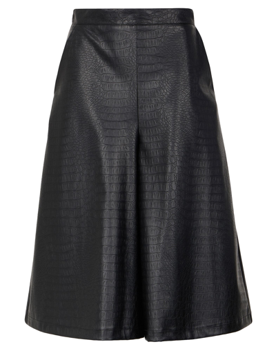 8 By Yoox Cropped Pants In Black