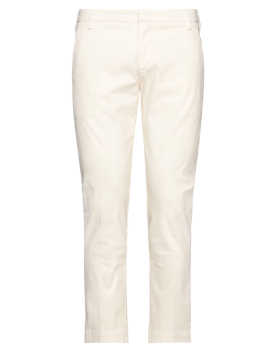 Entre Amis Pants In White