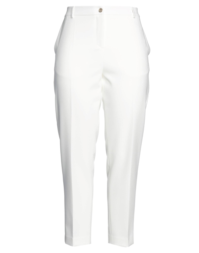 Anna Molinari Pants In White