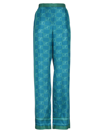 Alberta Ferretti Pants In Blue