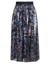Pucci Midi Skirts In Dark Blue