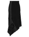 Y-3 Midi Skirts In Black