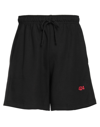 424 Fourtwofour Man Shorts & Bermuda Shorts Black Size Xs Cotton