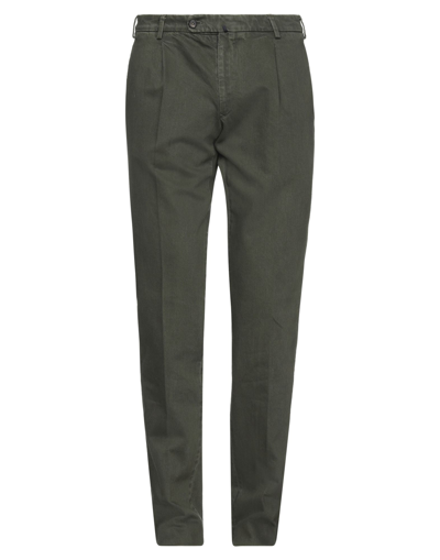 The Gigi Man Denim Pants Military Green Size 36 Cotton In Green