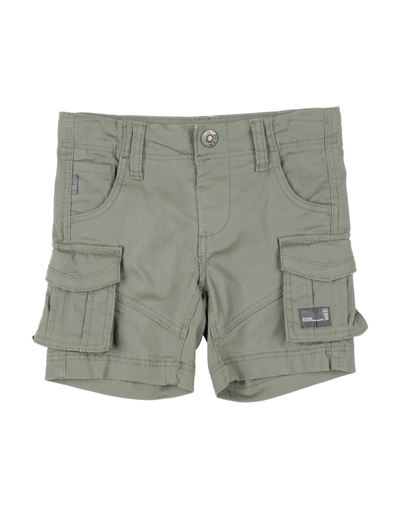 Name It® Kids' Name It Toddler Boy Shorts & Bermuda Shorts Military Green Size 6 Cotton, Elastane