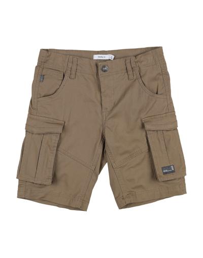 Name It® Kids' Name It Toddler Boy Shorts & Bermuda Shorts Khaki Size 7 Cotton, Elastane In Beige