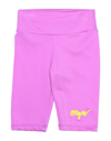 Msgm Kids' Leggings In Mauve